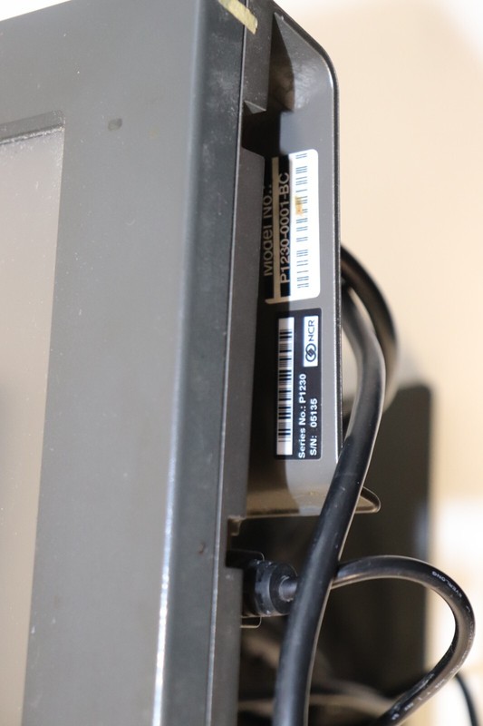 NCR P1230 NCR w/ C730F POS Terminal With Power Supply and Front Display gallery