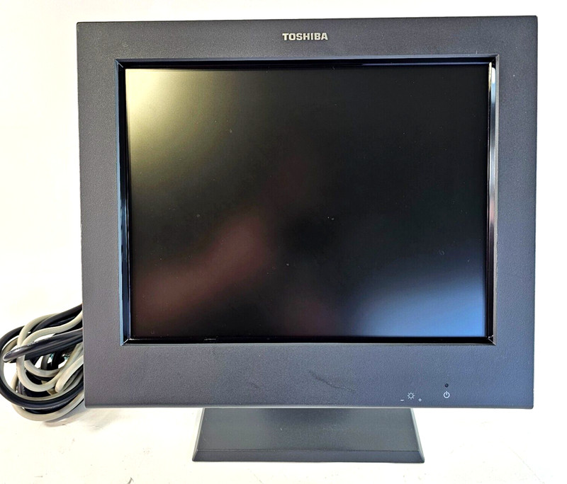 Toshiba IBM 3AA00927400 POS 12″ Touchscreen Monitor Display 4820 2LG – Tested