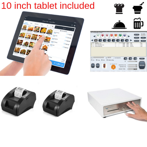 POS system register Retail store Liquor Convenience Restaurant Tablet 2 Printers