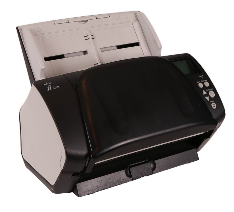 Fujitsu fi-7160 Duplex Sheet-Fed Document Scanner, Black with Power Supply gallery