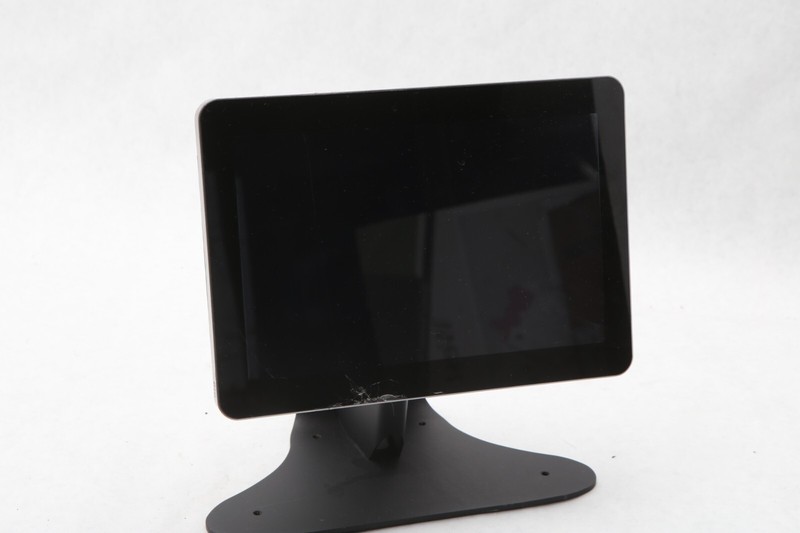 10″ ELO Toast POS Black Card Reader Monitor GLASS CRACK READ – L13