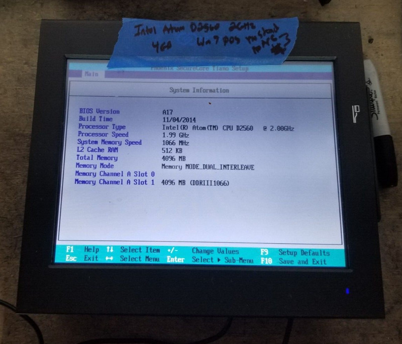 NCR POS Touchscreen 7743-0054-8801 Intel Atom D2560 2.0GHz 4GB DDR3 READ gallery