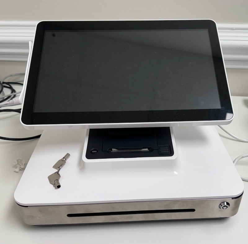 LOT OF 5 EloTouch PayPoint E346732 13.3" Point of Sale Android NIB w/ Keys