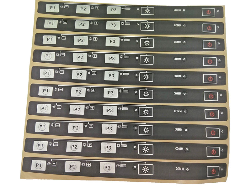 Lot of 10 Symbol VC5090 full screen power function program keys overlays