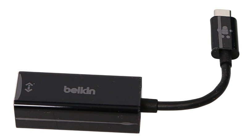 Belkin USB-C to Gigabit Ethernet Adapter (New)
