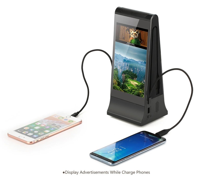 Hot Sale WIFI and Cloud Server Function 7 Inch Digital Signage Table Talker gallery