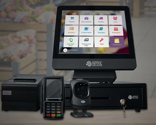 NRS POS System For Retail -Requires Merchant Account Prior to Shipping!