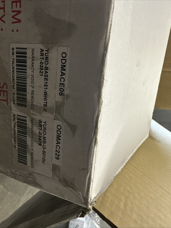 Aures YUNO-BASE 151-*White*-II ART-03521 POS Touch Screen Display System gallery