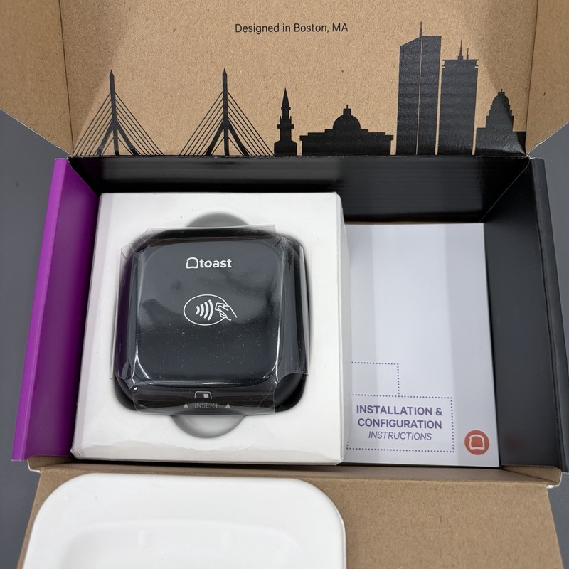 Toast Flex TT203 POS Point Of Sale System W/ Toast Tap, Toolkit And Toast Router gallery