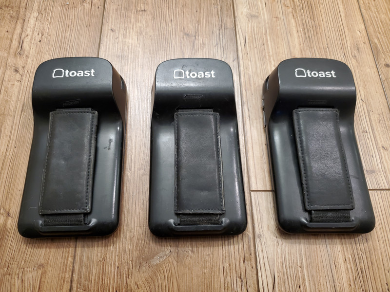 LOT Of (3) Toast Flex POS Go 1 Handheld Tablet Mobile Computer - TG100 gallery