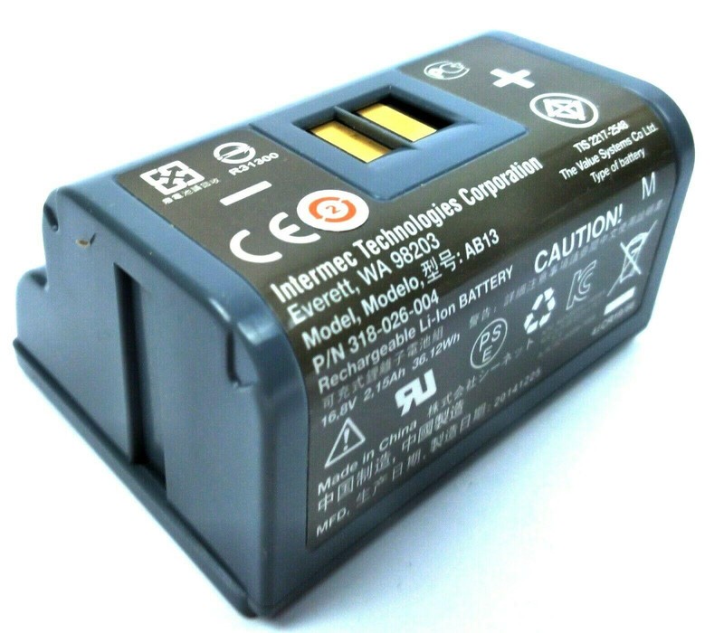Intermec PB5X PW50 Battery Rechargeable16.8V 2.15Ah 36.12Wh 318-026-004 Genuine gallery