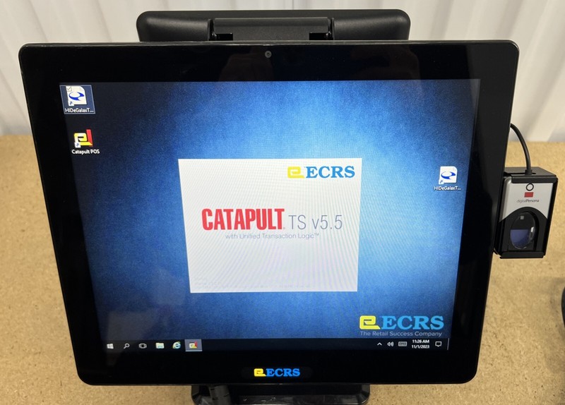 ECRS Freedom Panel, Touchscreen Point of Sales ,Biometric Scanning & PoweredUSB gallery