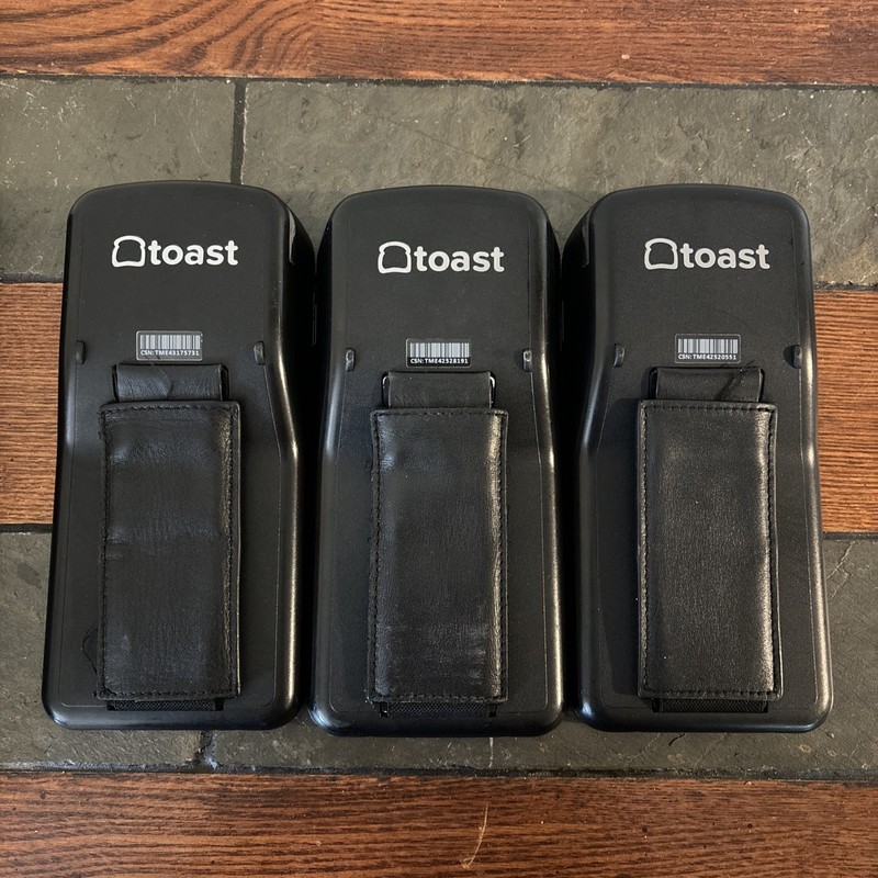 3 Toast Flex POS Go 2 Handheld Tablet Mobile Computer Device TG200 With Dock gallery