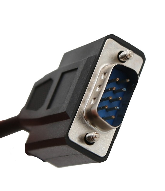 46N2002, VGA Cable; Male to Female, 9-Pin, 1ft, (New) gallery