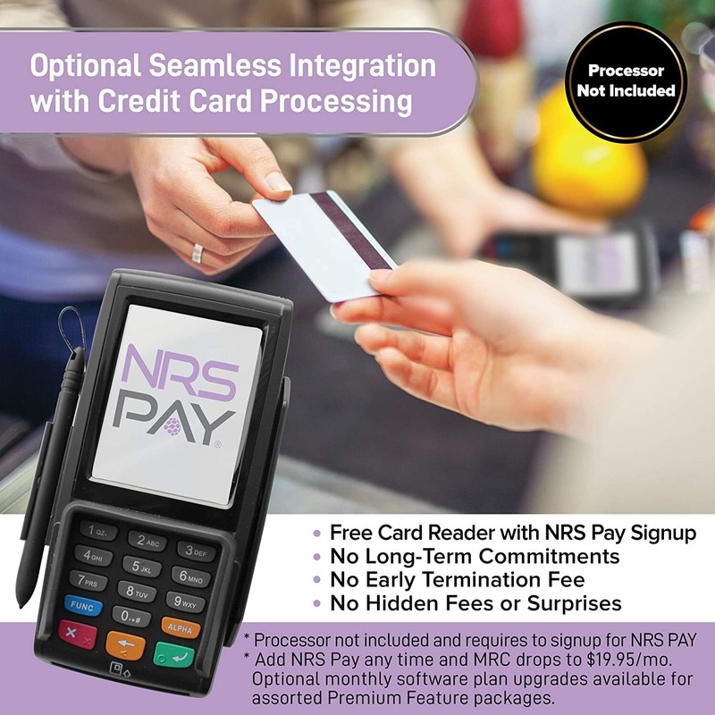 NRS Cash Register POS System Bundle - Requires A New Merchant Account gallery