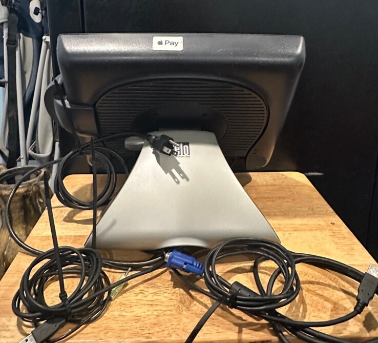 Elo Touchscreen E467495 Rare 14” X 11” OD POS Applications, Card Reader & Cables gallery
