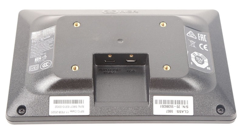 NCR XL7 - 7 inch Display - PCAP - black - 1.3m (New Out of Box) gallery