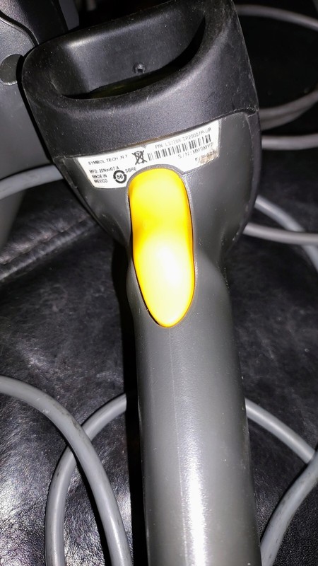 Symbol LS2208 And DS4308 Bar Code Scanner With Stand gallery