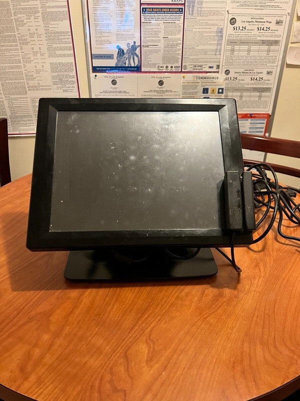 4-POS Computer Monitors, Towers and Thermal paper printers