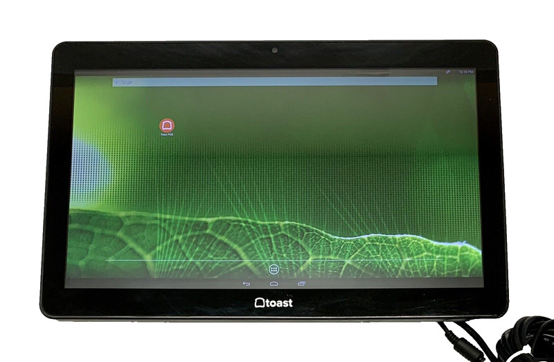 Elo MSM8690 Touch Screen Tablet W/ Toast POS, Ethernet & Power Adapter Cables gallery