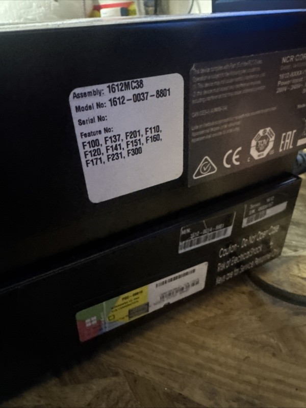 NCR 1612-0014-8801 POS Terminal Windows 10 HL Pro USB Software gallery