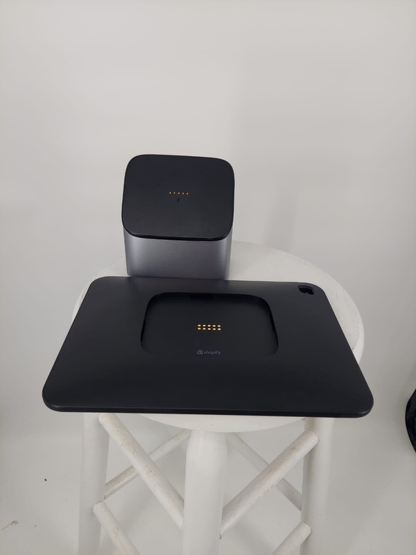 Shopify POS Retail Stand for iPad 10.2", Point of Sale Tablet Stand W/ Case gallery