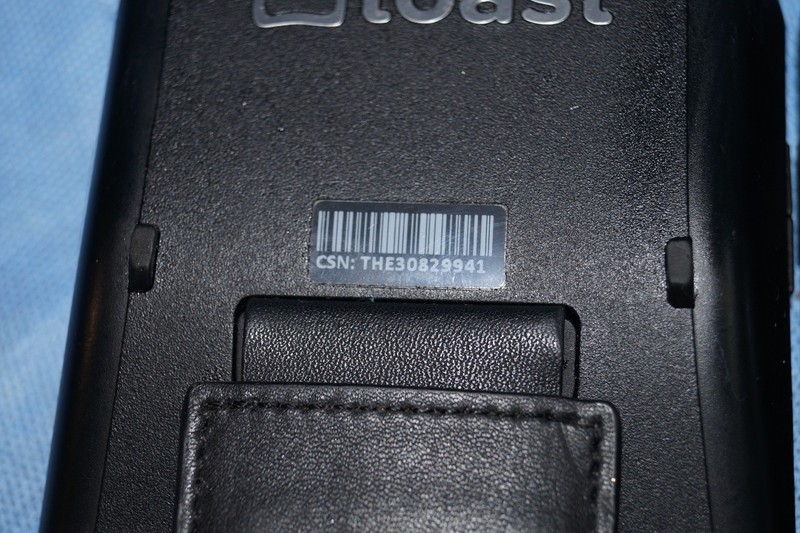Toast TG200 Handheld Tablet Mobile Point of Sale POS Powers On UNTESTED gallery