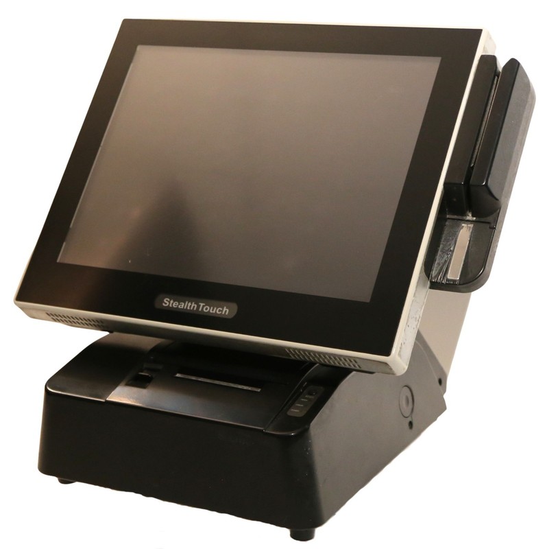 Pioneer POS StealthTouch All-In-One; 15" Display, W/ Rear Display