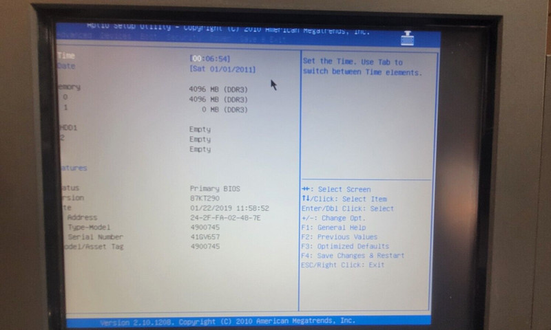 IBM Toshiba 4900-745 POS terminal Celeron T3100 1.9GHZ 4Gb RAM gallery