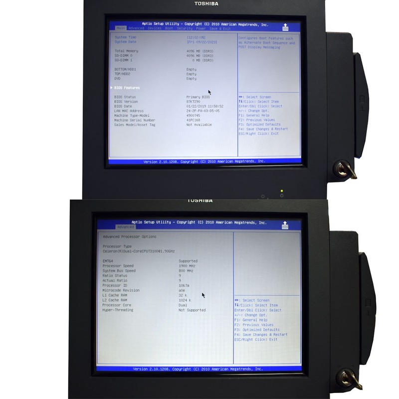 IBM Toshiba 4900-745 SurePOS System w/ 4820-2LG Monitor, 4610 Printer & Extras gallery