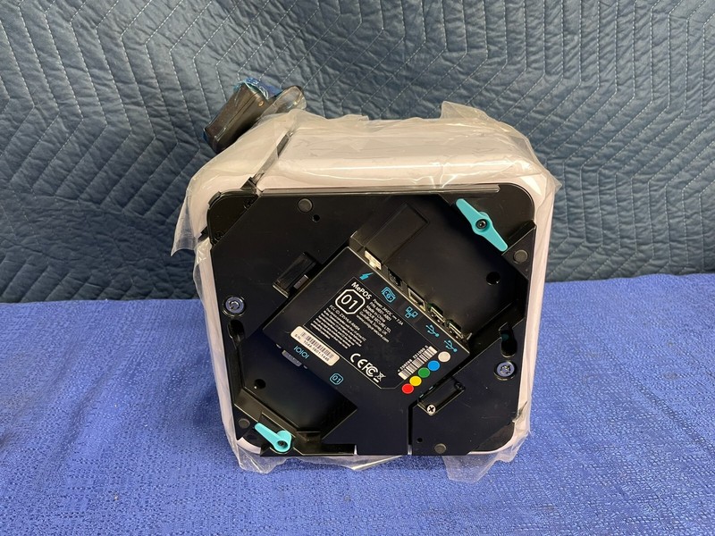 Unique Secure ME01-AG04 POS Touch Terminal Base with Two Tower Modules Open Box gallery