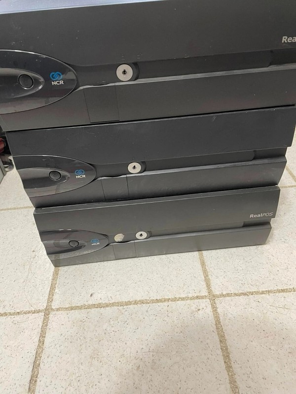 3x NCR 8801 Point of Sale POS BASE untested as is see description lot of 3