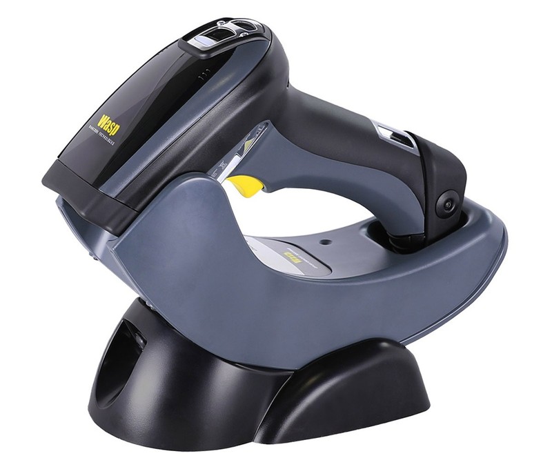 Wasp WWS750 Wireless 2D Scanner with Recharging BASE, Rechargeable BATTERY