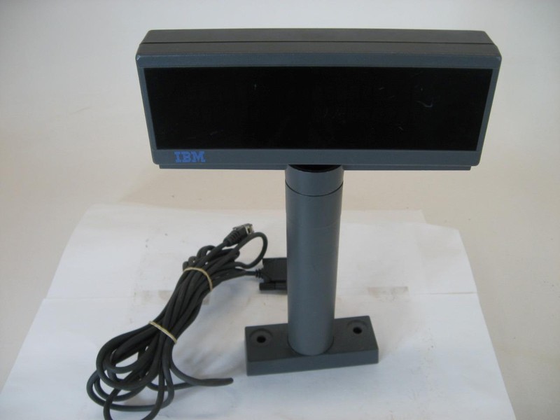 2x IBM Tower Display 4840-5910 with Cables. Working Good Condition