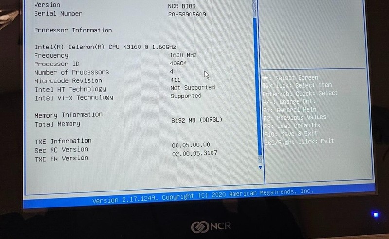 New NCR 7761 P1535 Touchscreen Terminal Display N3160 1.6Ghz, 8GB - No Stand/PSU gallery