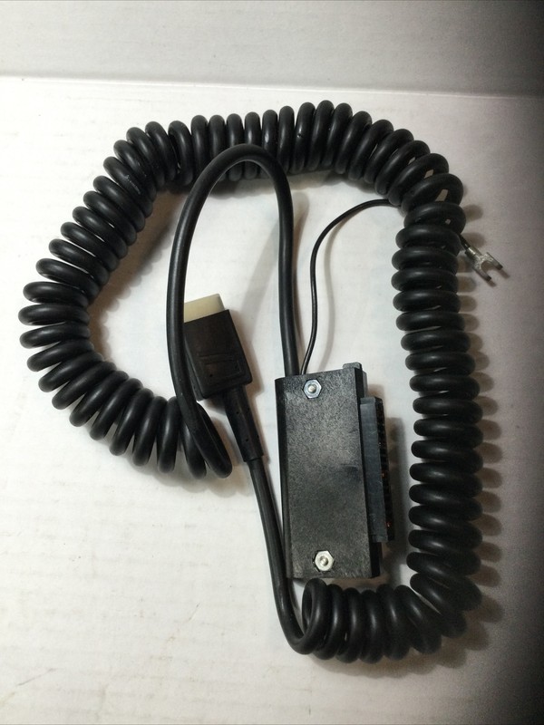 NCR 020-0040-000D Cash Register Control Cable Black 10 Pin Connection NOS gallery
