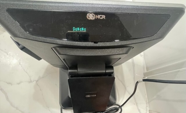 NCR P1235 PCAP 120/8 OS, Rear Display,  MSR POS Terminal 7745-3100-0011 gallery