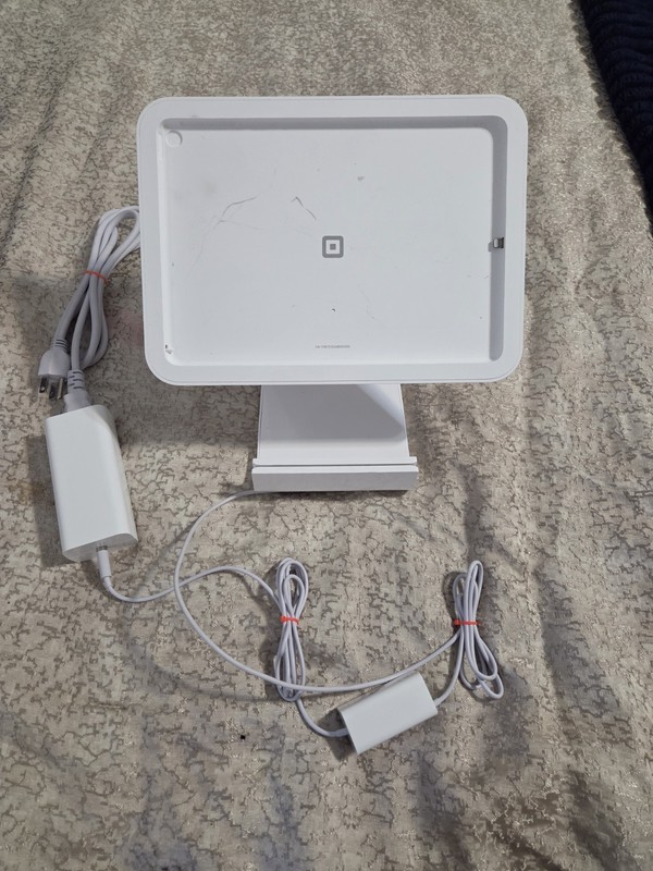 Square Stand POS Terminal (1st Gen) Model S089 with Power Adapter and USB HUB