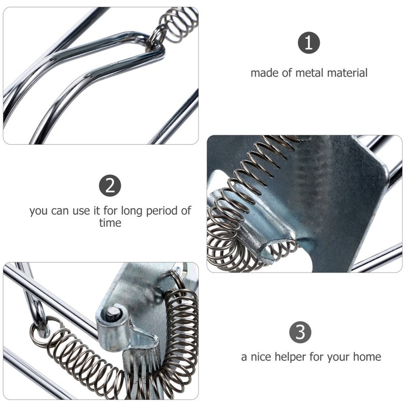 5pcs Cashier Drawer Insert Clips: Spring Loaded Cash Register Money Clips - gallery