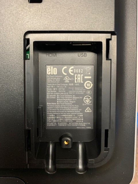 Elo ESY10i1 10” Touchscreen POS Display gallery