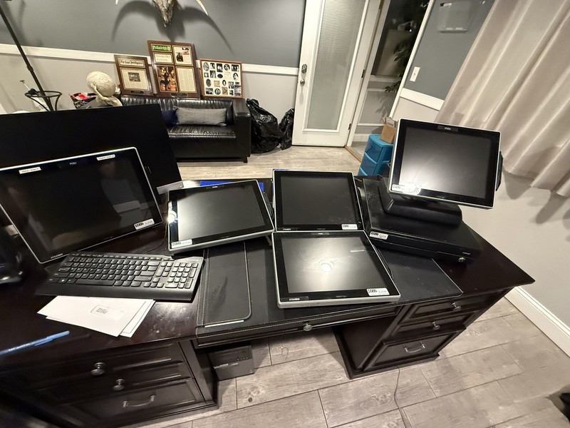 5 Posiflex POS Systems XT-3815 XT-3215 EVO-TP6 Touchscreen Terminals