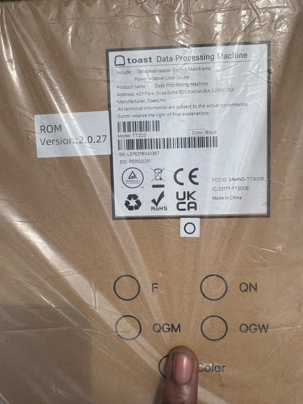 *NEW* Toast Flex POS Data Processing (TT203) gallery