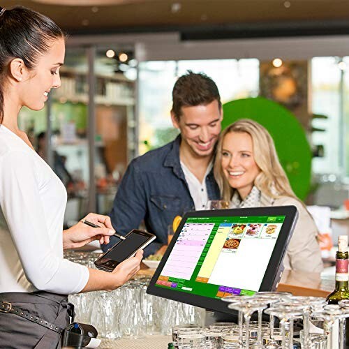ASSUR AW9 15" POS System, Cashier Register Machine w/ Touch Screen & Win10Pro gallery