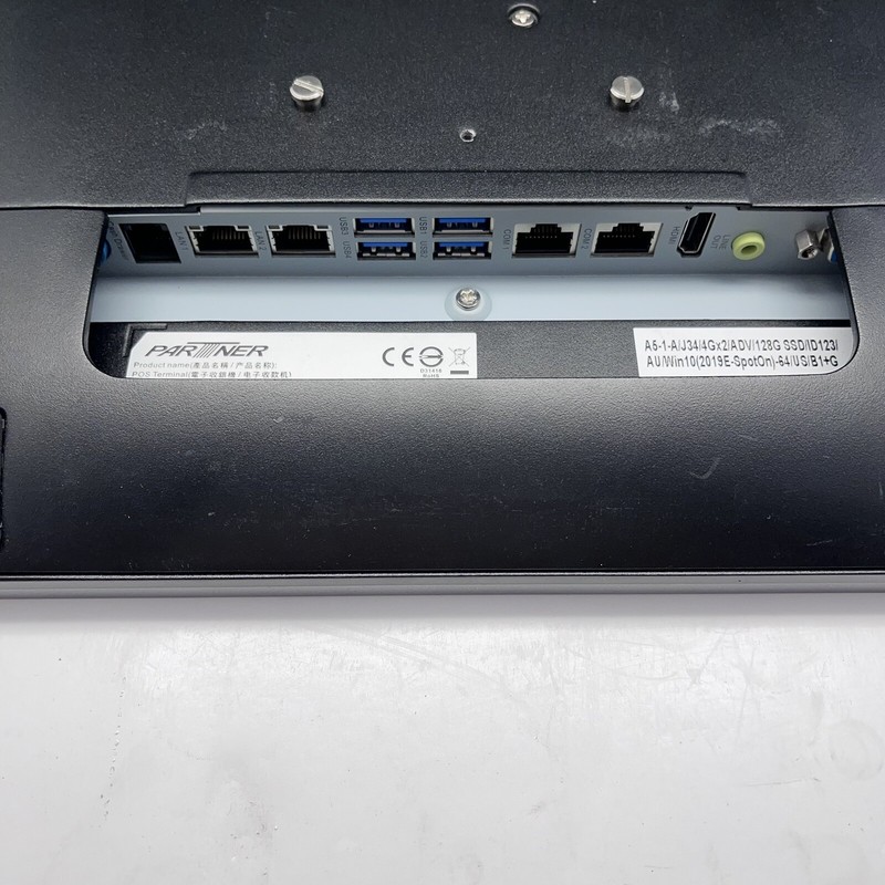 Partner A5-1-A Touchscreen Point Of Sale System With SpotOn Ethernet Tested B4 gallery