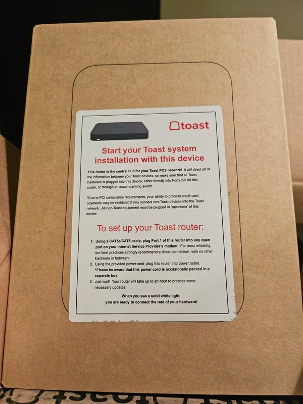 Toast Flex Point of Sale System New ~Complete System gallery