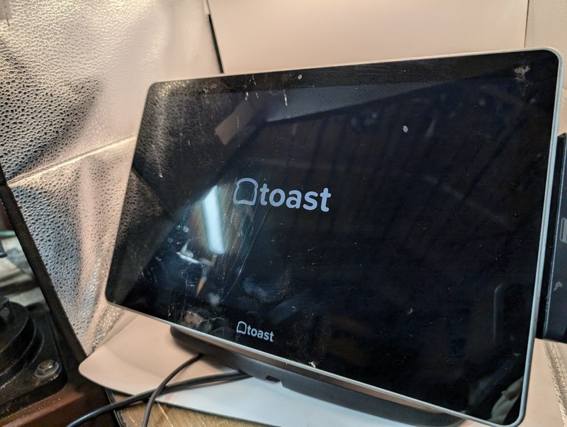 Toast Flex TT200 POS 14” Dual display with card reader No Power Cord