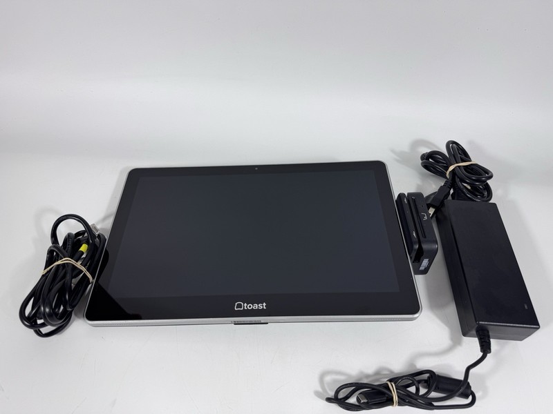 Toast Flex POS 14” Kitchen Display Touch Screen Monitor w/ Card Reader TK200