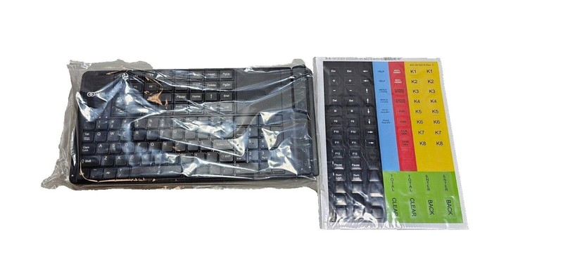 NCR 6932-9622-9090 105 Key RealPOS Keyboard, 3/4 Size, Wired, Retail gallery