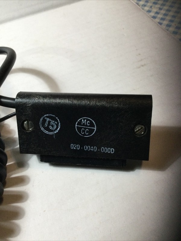 NCR 020-0040-000D Cash Register Control Cable Black 10 Pin Connection NOS gallery