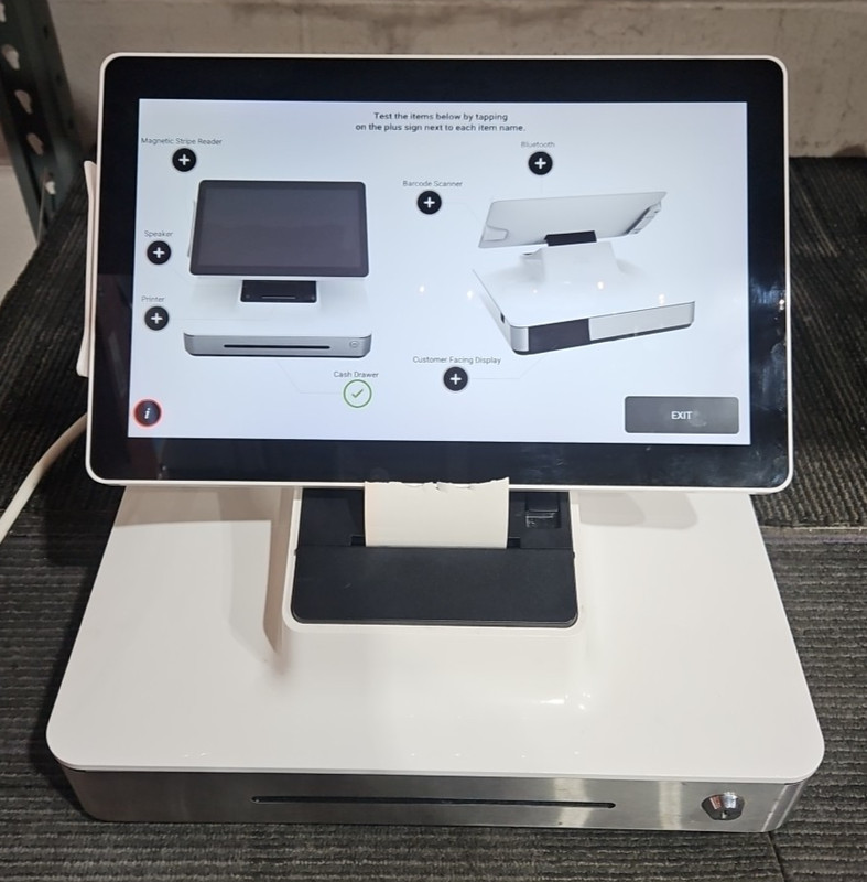 Elo PayPoint LCD Display TouchScreen POS System – E347513 / ESY15P1-2UNA-0-AN-WH